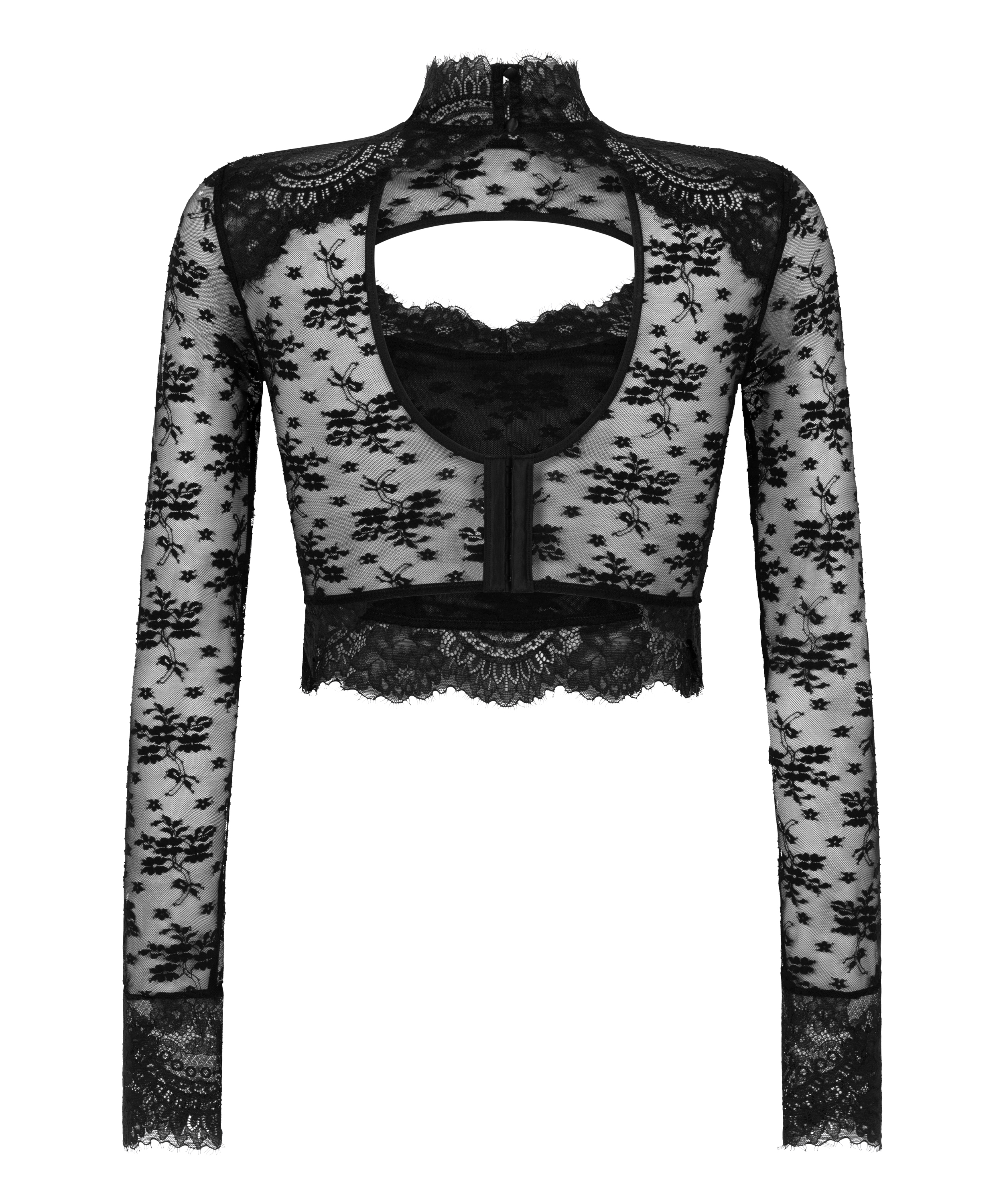 Lou  Bralette, Black, main