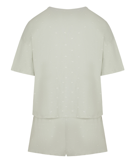 Pyjama Set Cotton, Green