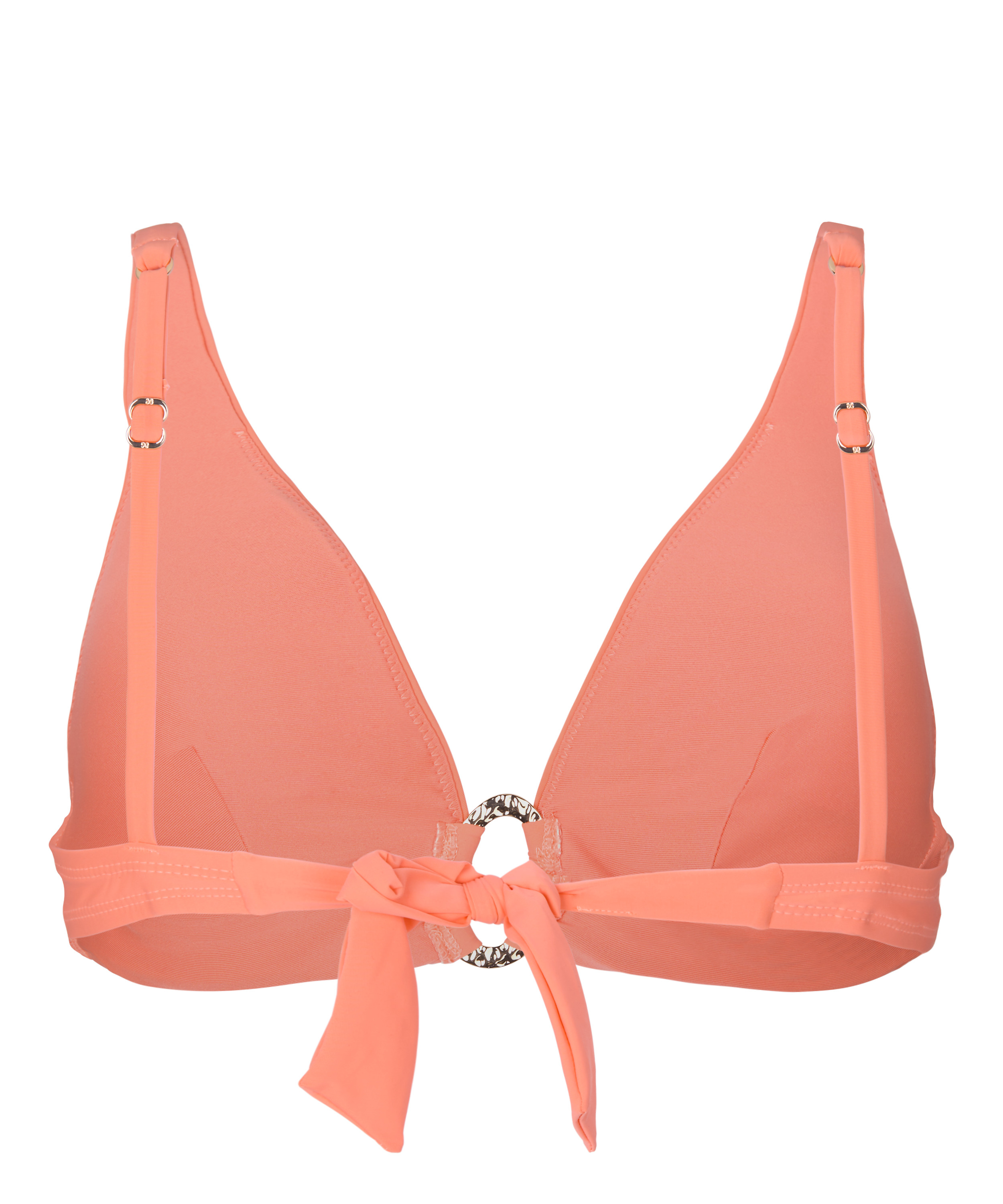 Triangle Bikini Top Luxe, Orange, main