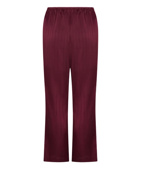 Satin Pinstripe Trousers, Purple
