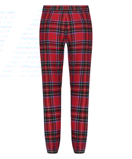 Flannel Pyjama Pants, Red