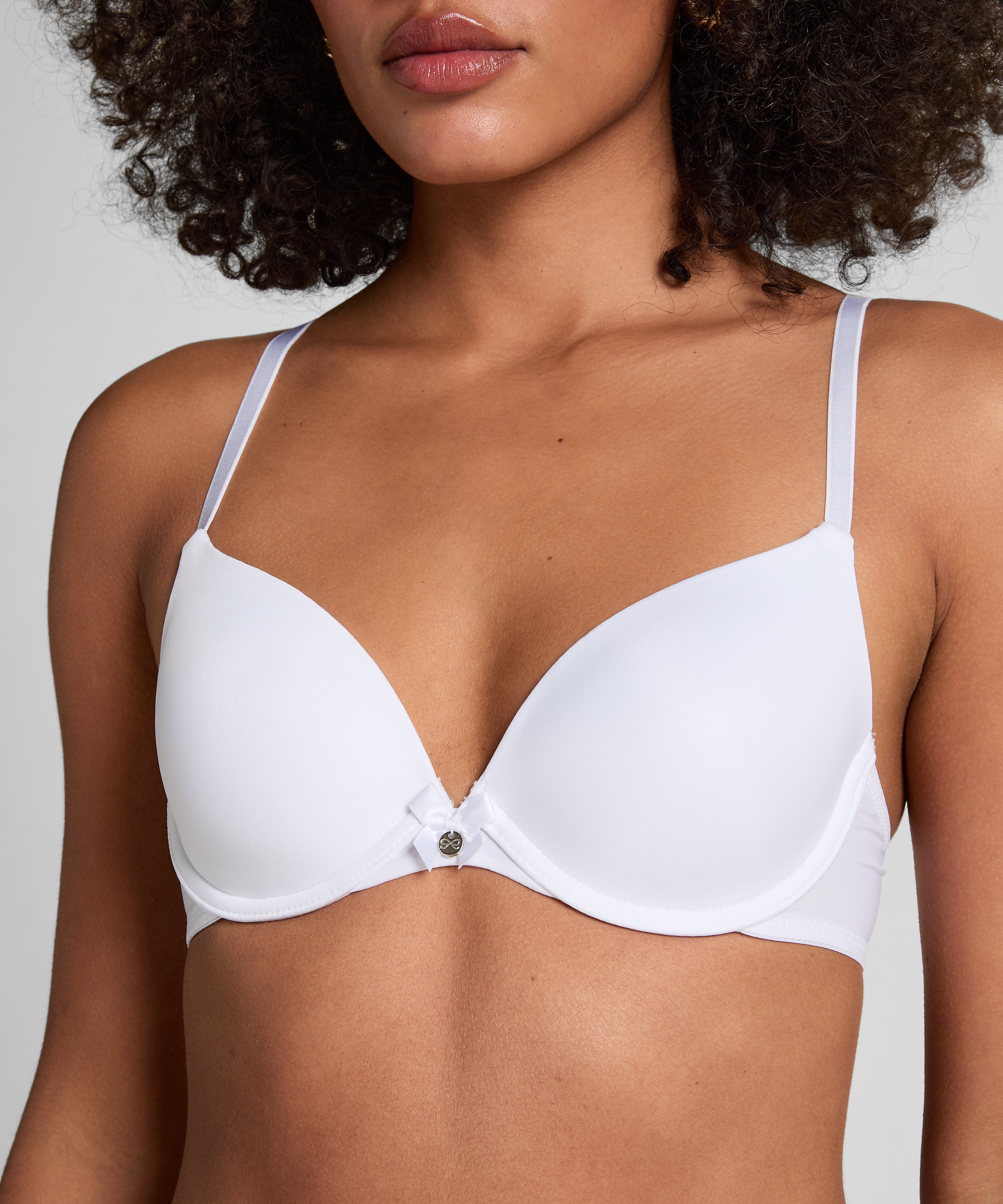 2-Pack Padded Underwired Bra, White, main