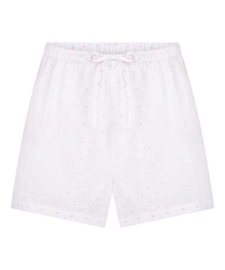Heart Pyjama Short, Pink