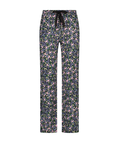 Jersey Pyjama Pants, Black