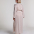 Satin Kimono, Beige