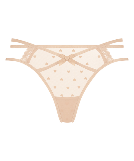 Melda thong, Beige