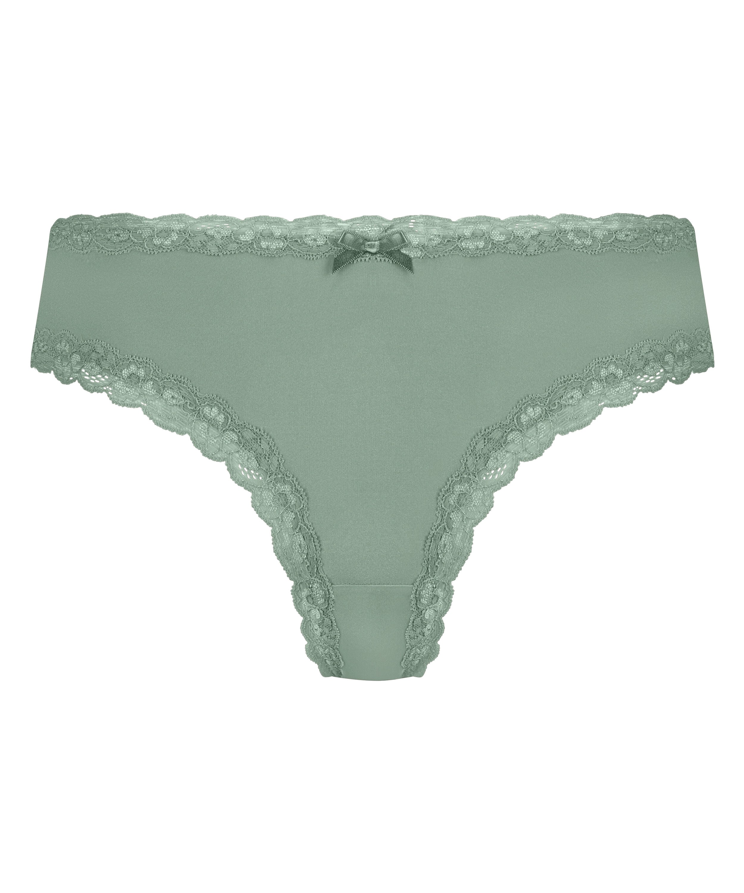 London V-shaped Brazilian, Green