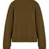 Top crew brushed sweat, Green