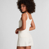Pointelle Singlet, White