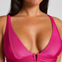Luna Triangle Bikini Top, Pink