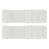 2-Pack Bra Extenders, White
