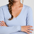 Top Jersey Rib, Blue