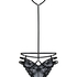 Open Crotch Brazilian Zara, Black