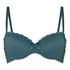 Lola Padded Underwired Bra, Blue