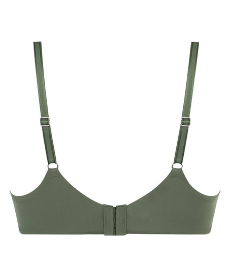 Mona padded non-underwired bra, Green
