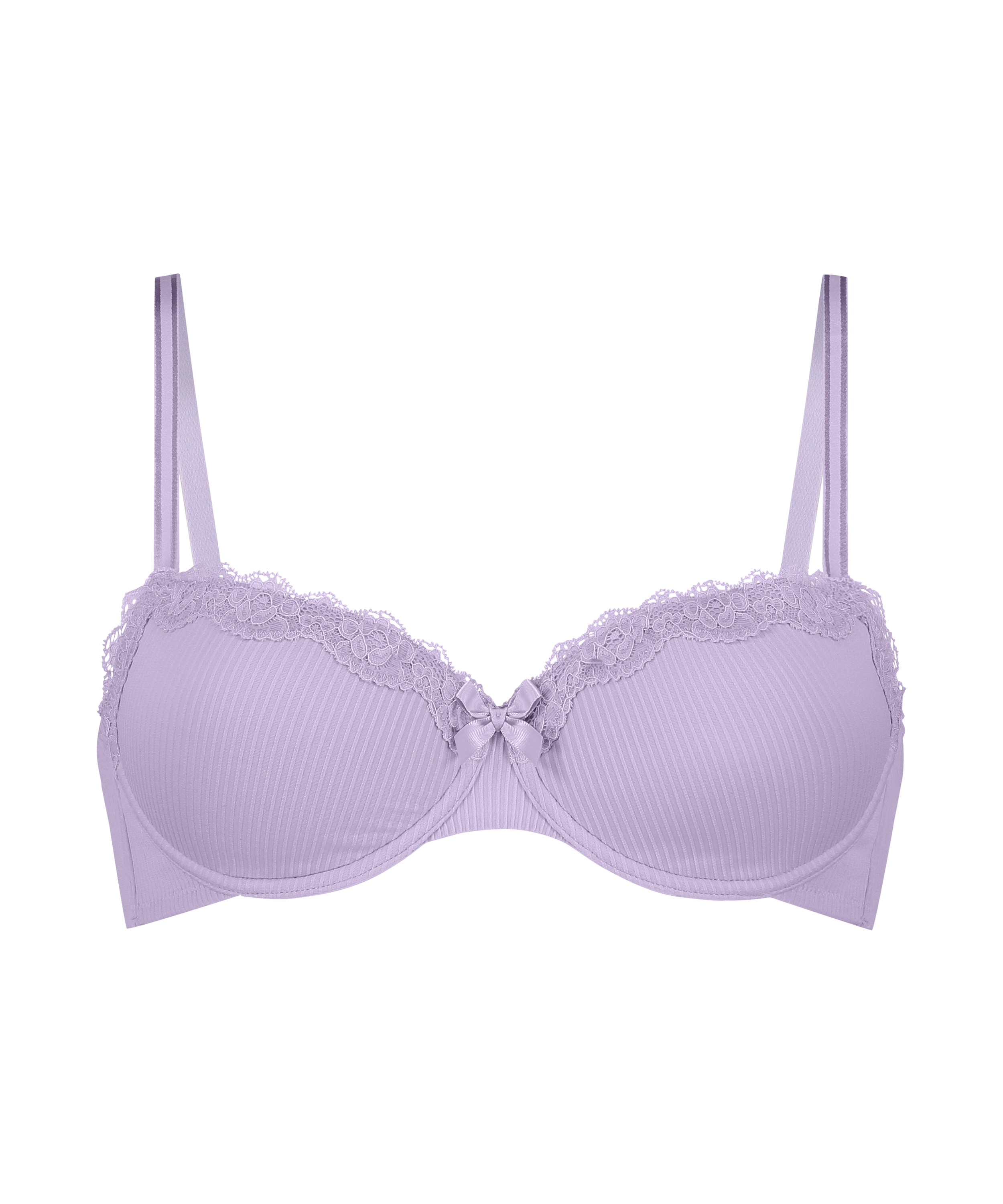 Lola Padded Underwired Bra, Purple, main