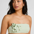 Bandeau Bikini Top Tulum, Green