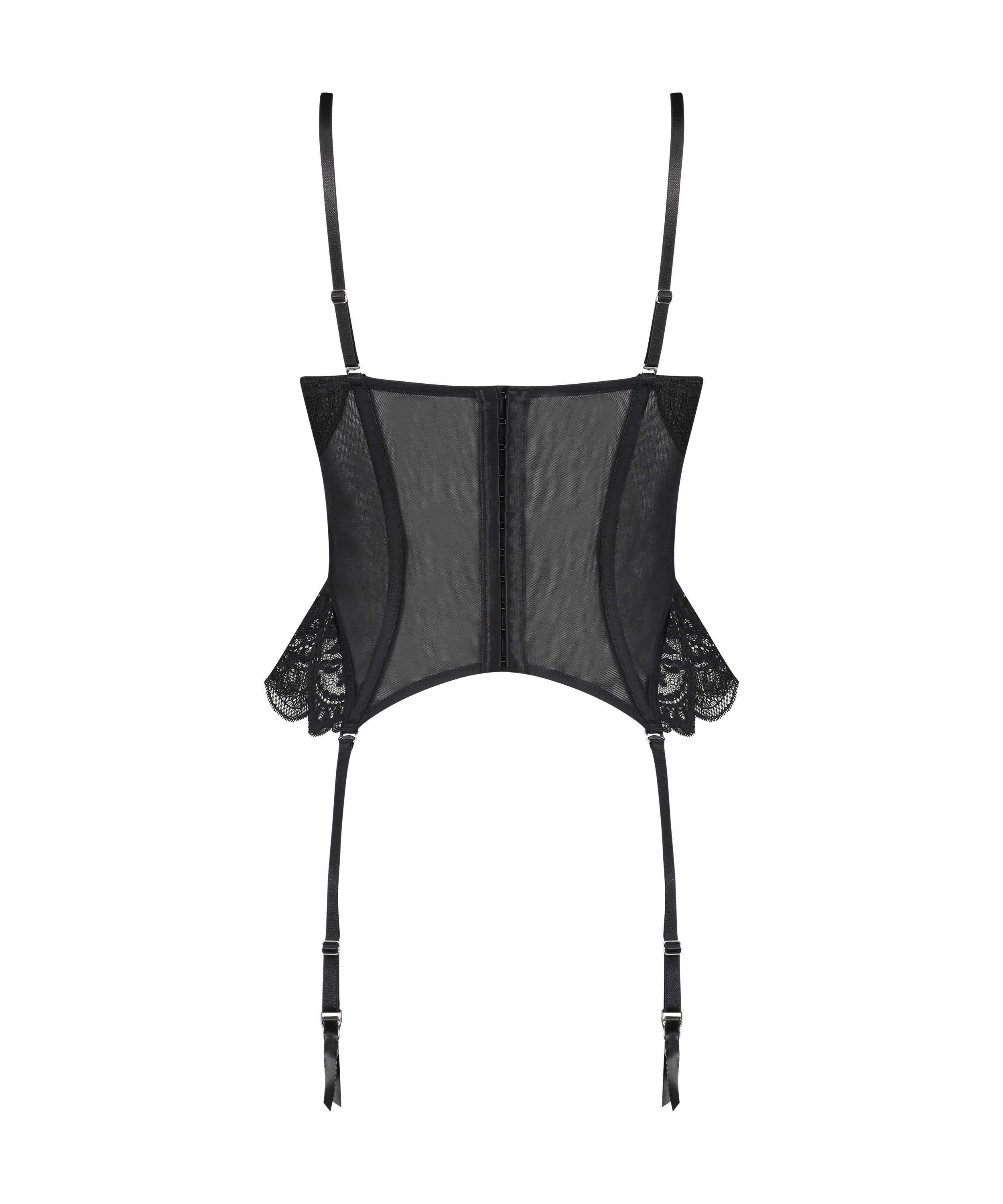 Oceana Bustier Rebecca Mir, Black, main
