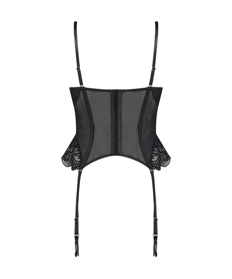 Oceana Bustier Rebecca Mir, Black