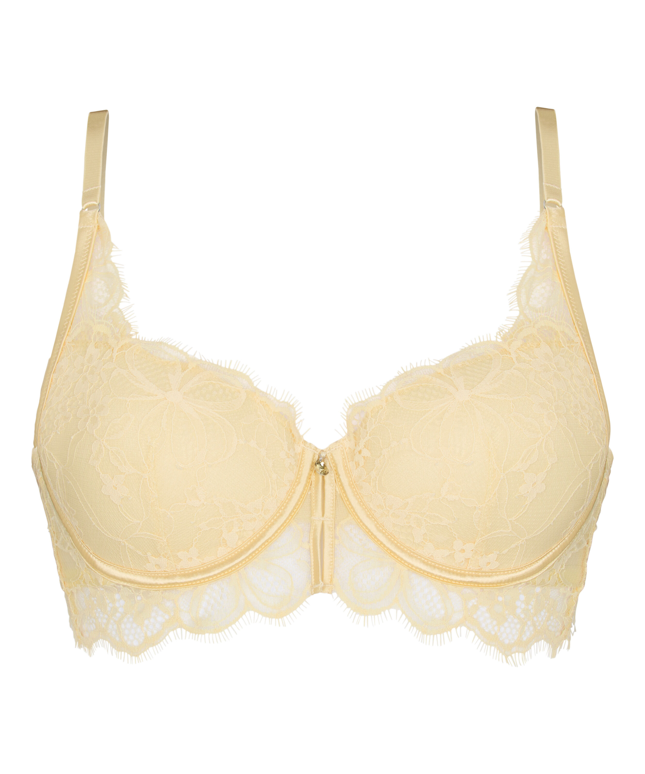 Prina Padded Underwired Bra, Yellow