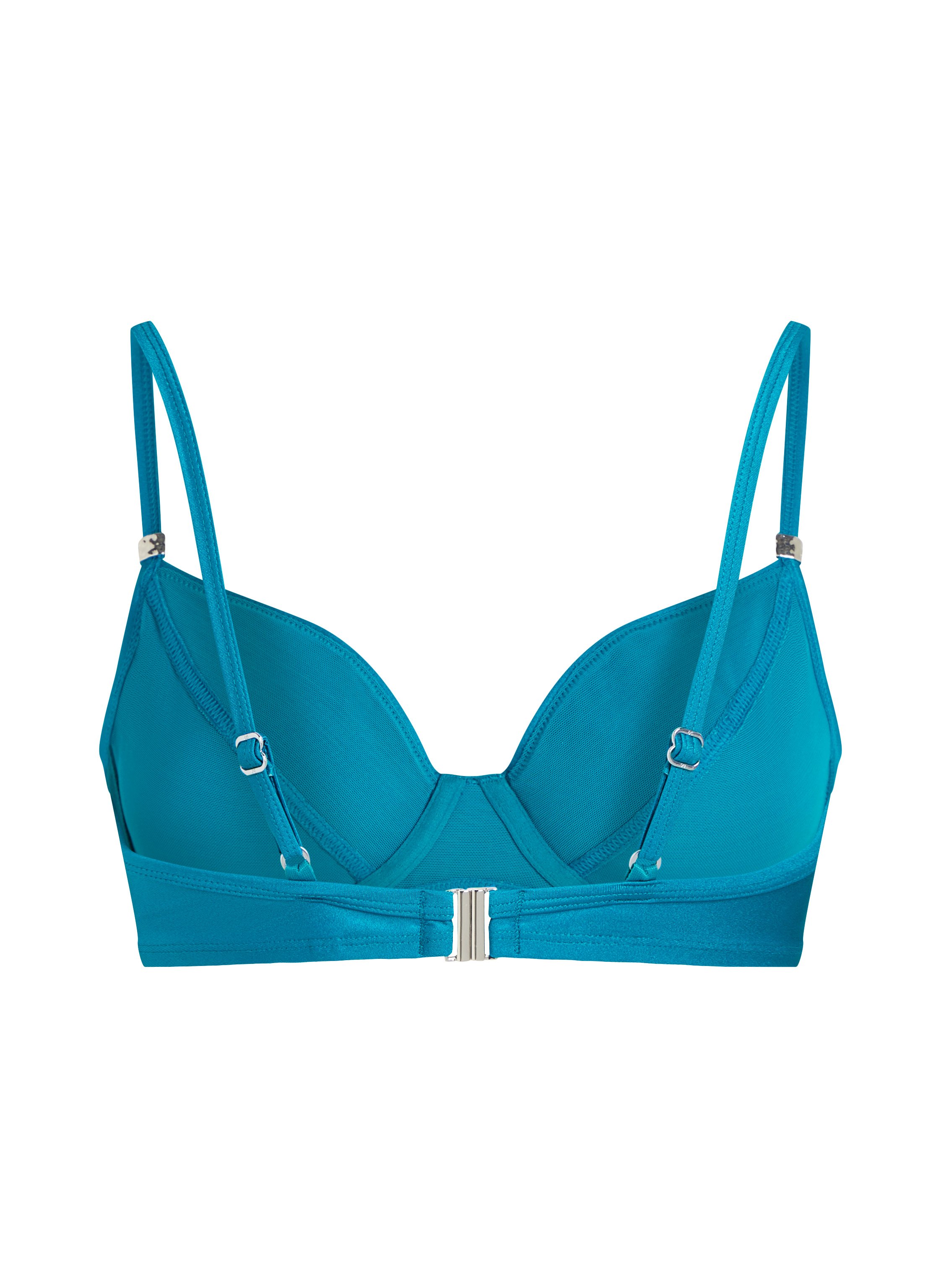 Aqua Non-Padded Underwired Bikini Top, Green, main