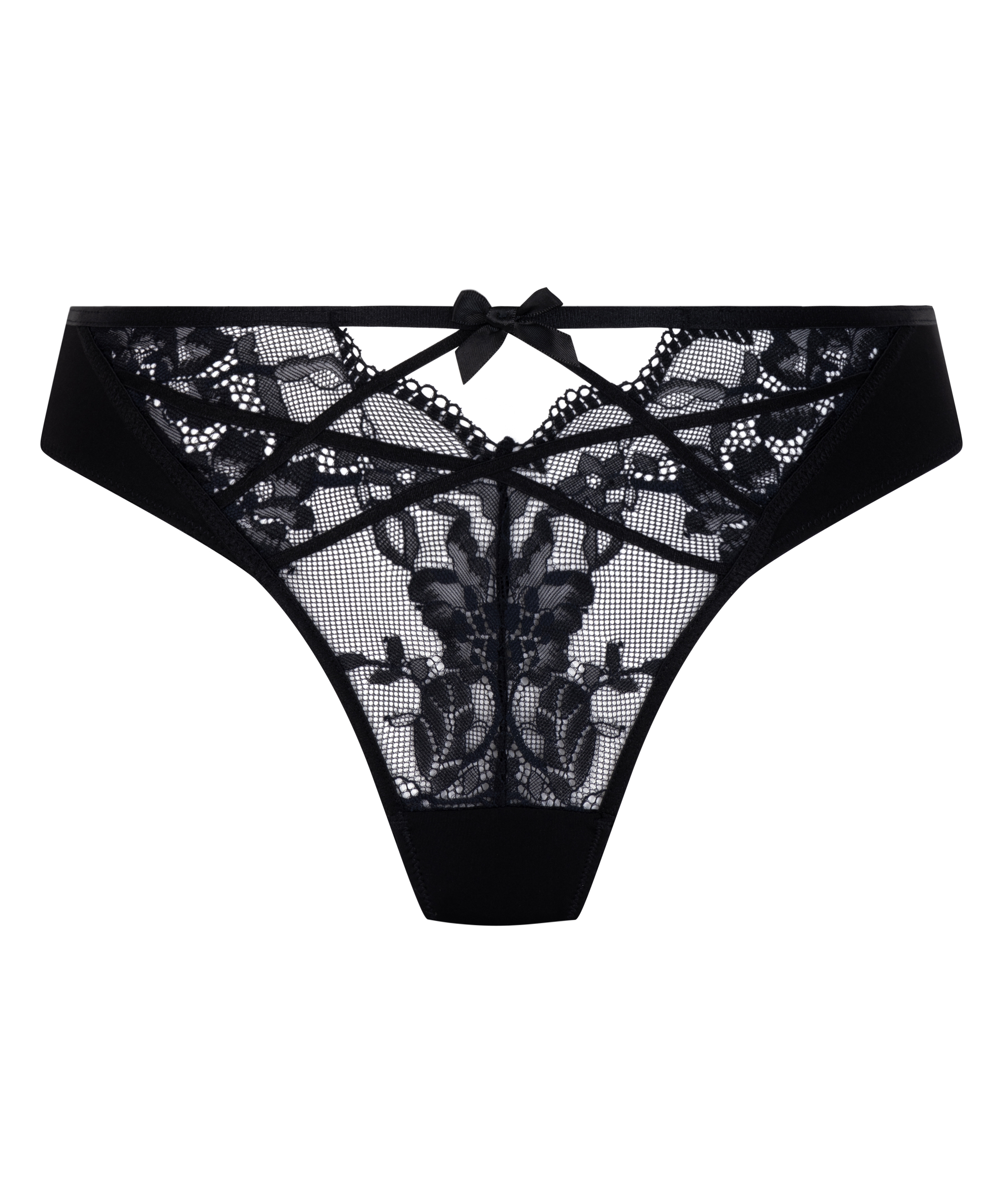 Alora Thong, Black, main