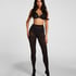 Tight Rib Knit Cashmere Blend, Black