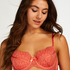 Padded Underwired Bra Emily, Orange