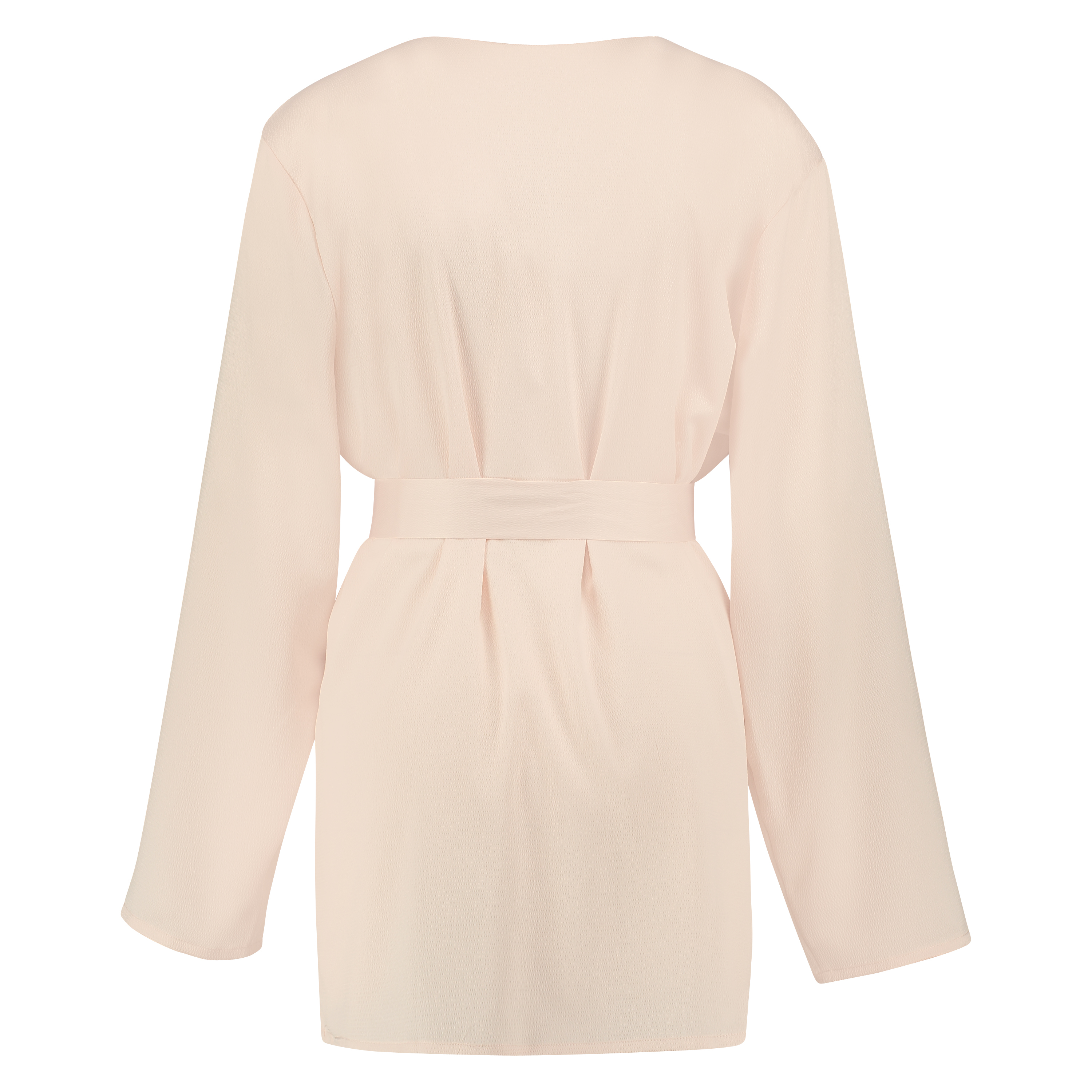 Kimono Hammered satin, Pink, main
