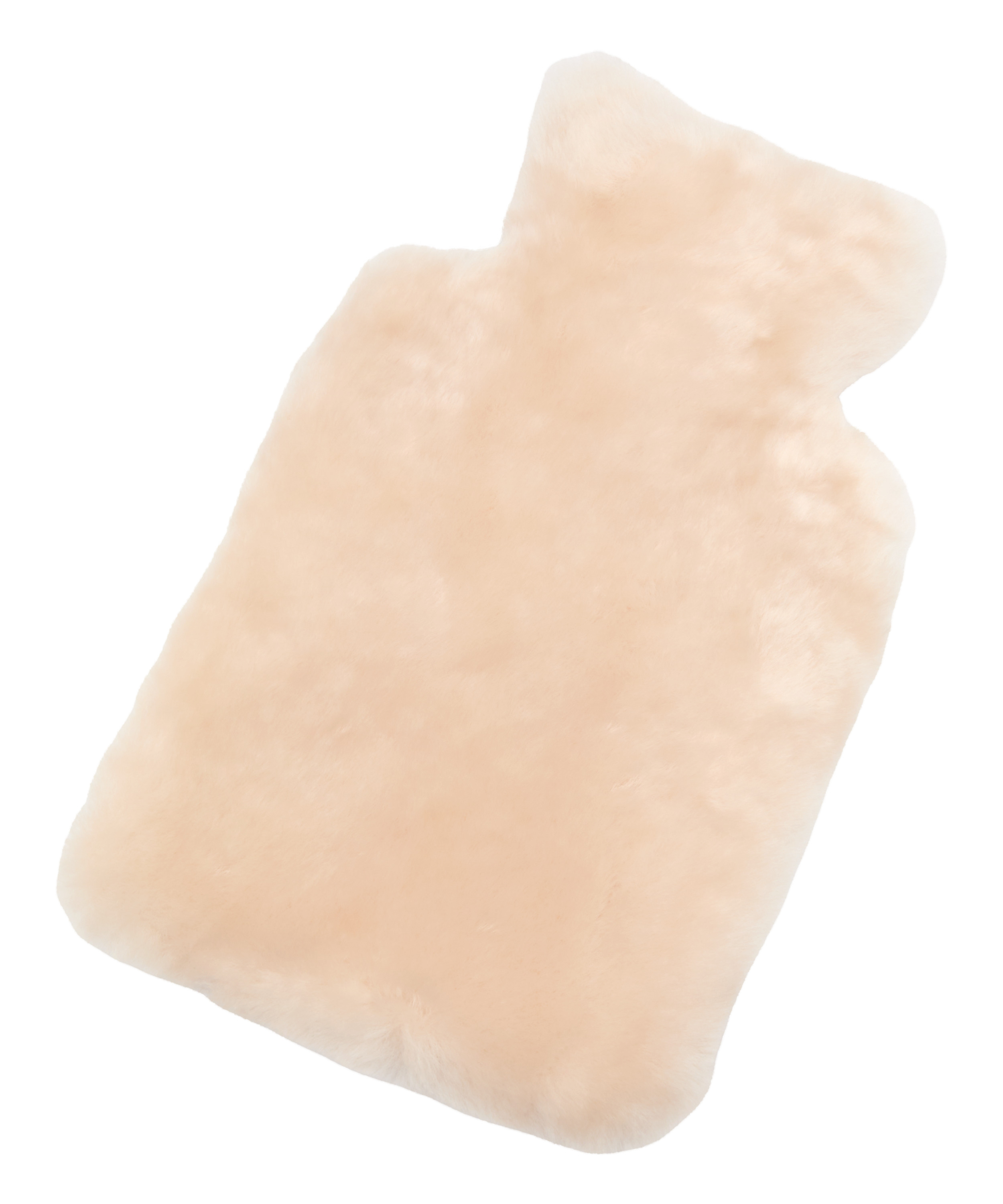 Hot Water Bottle Sheepskin, White, main