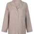 Essentials Flannel Pyjama Top, Beige