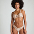 Lima Bandeau Bikini Top, Beige