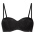 Chalice Padded Strapless Underwired Bra, Black