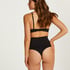 Firming high figure-control thong, Black