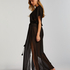 Sheer Kimono, Black