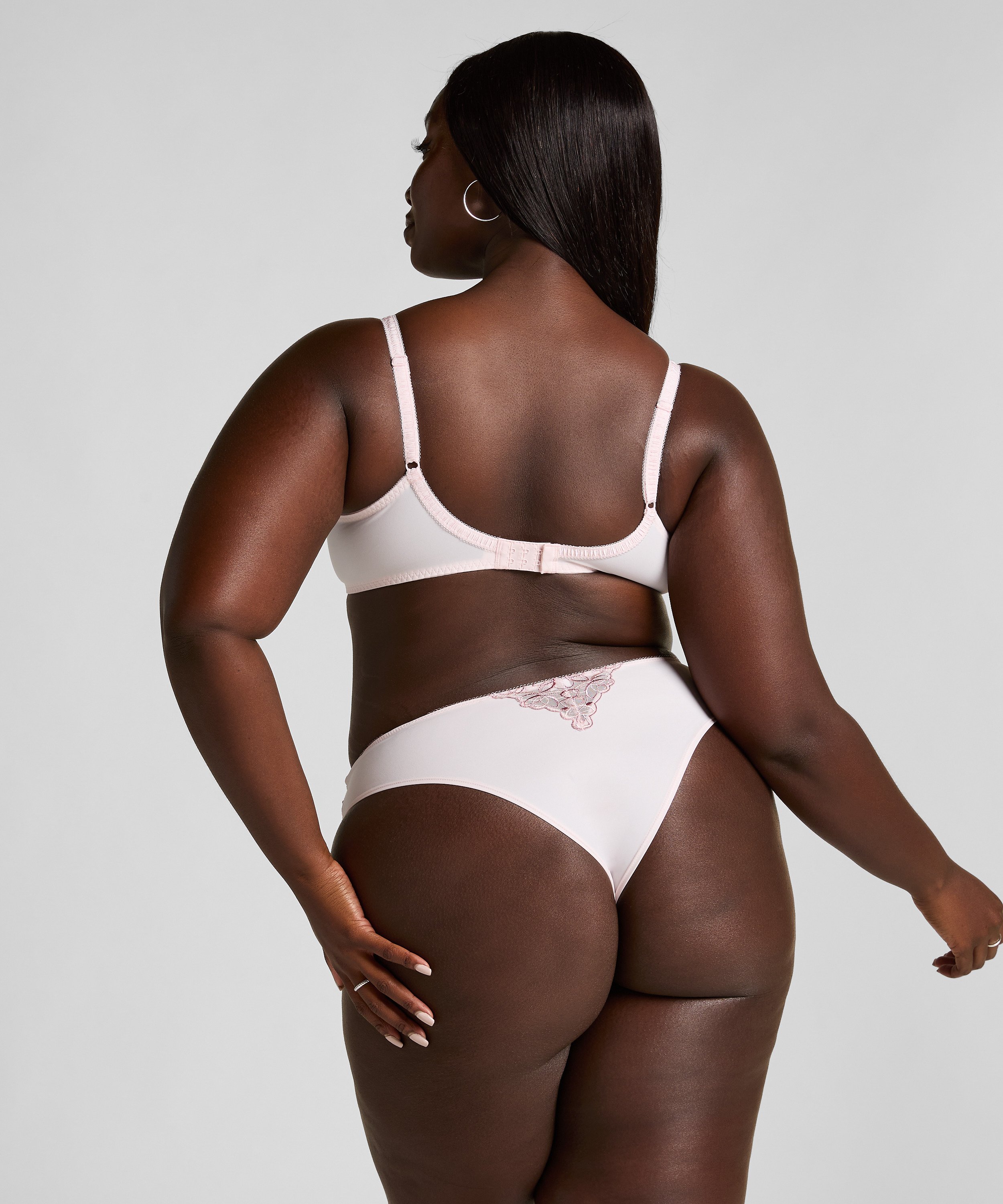 Diva Non-Padded Underwired Bra, Pink, main