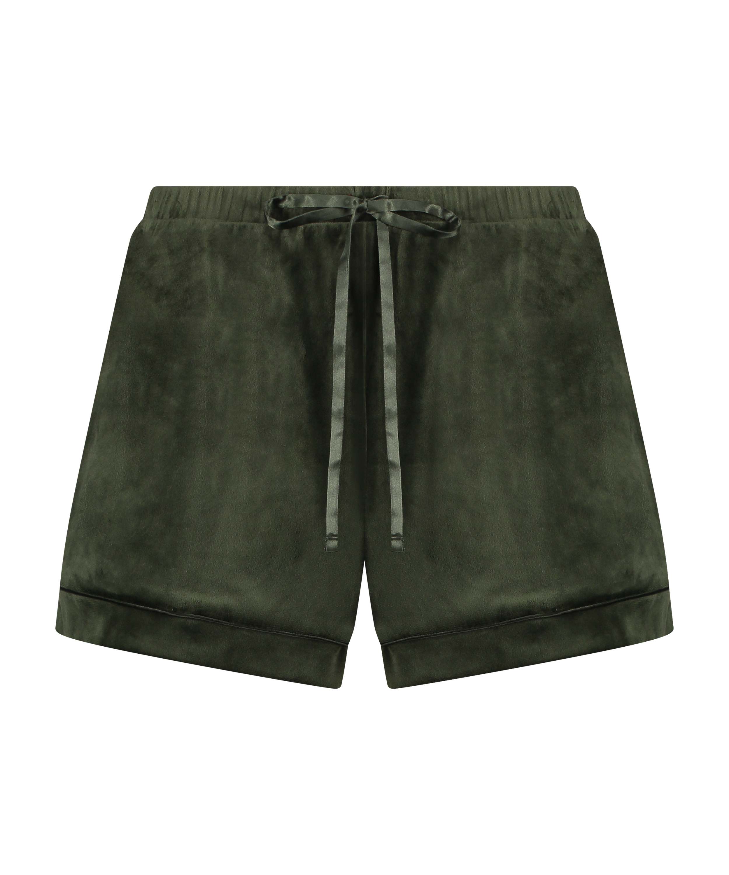 Velvet shorts, Green, main