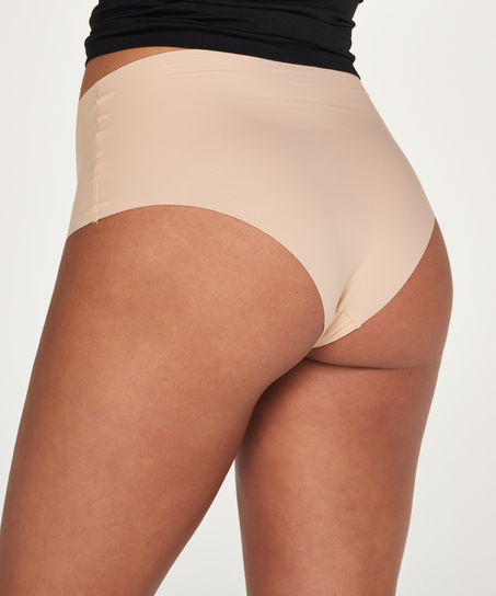Invisible High Waist Brazilian, Beige