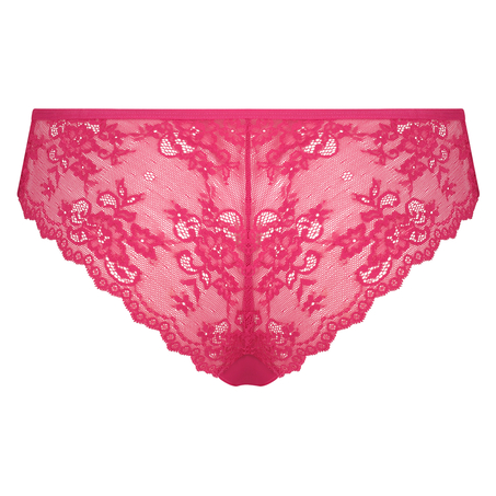 Invisible Lace Back Brazilian, Pink