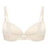 Crochet Bikini Top, White