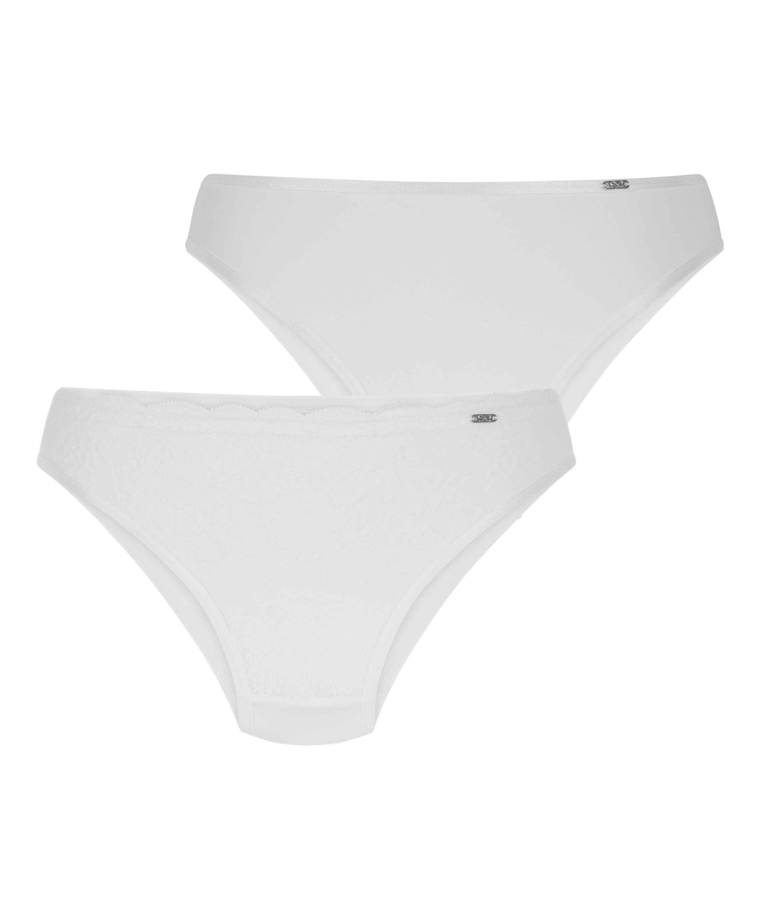 2-pack Angie Knickers, White, main