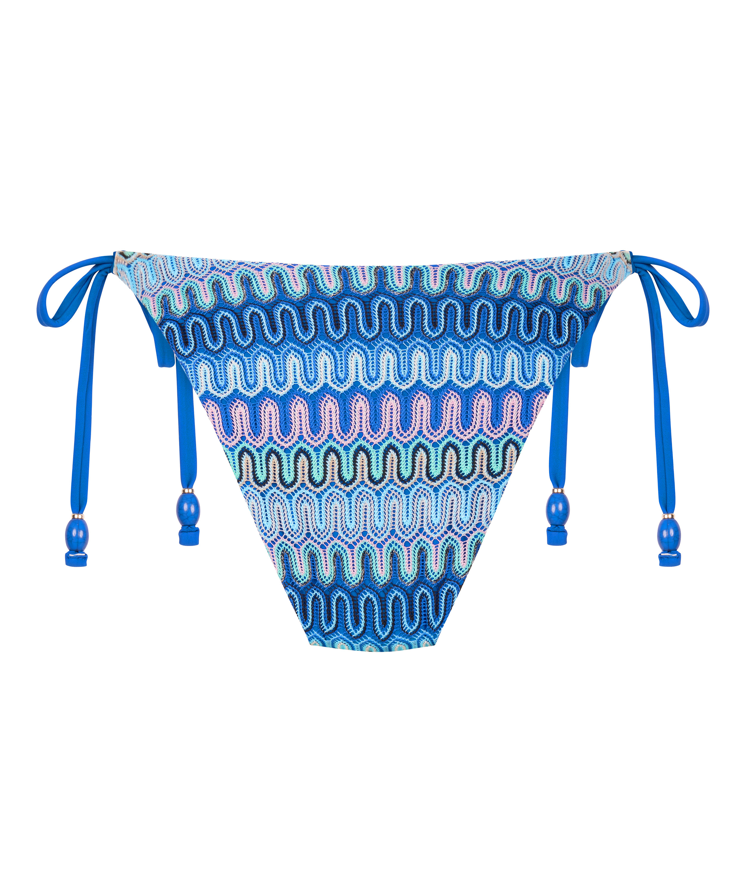 Cali Highleg Bikini Bottom, Blue, main