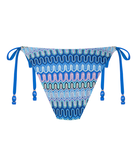 Cali Highleg Bikini Bottom, Blue