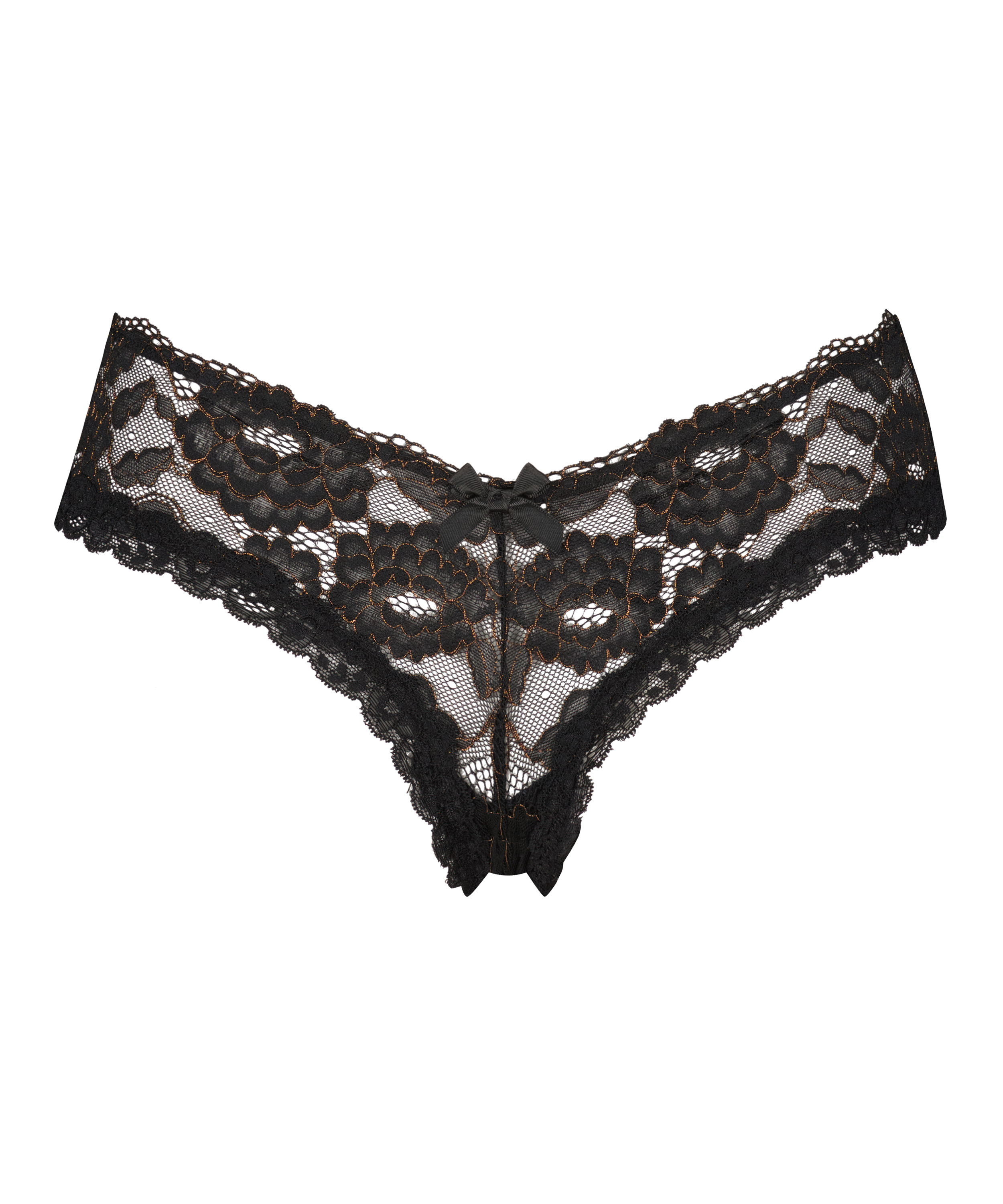 Kamari V-Shaped Brazilian, Black, main