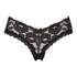 Kamari V-Shaped Brazilian, Black