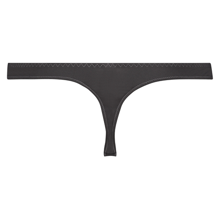 Secret Lace Thong, Gray