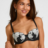 Padded Underwired Bra Lindi, Black