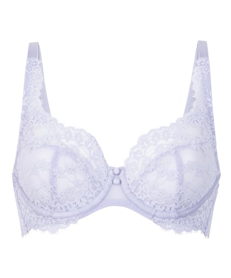 Daisy Non-Padded Underwired Bra, Purple