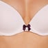 Plunge Padded Underwired Bra, Pink