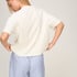 Pyjama Set with Short and T-shirt, White